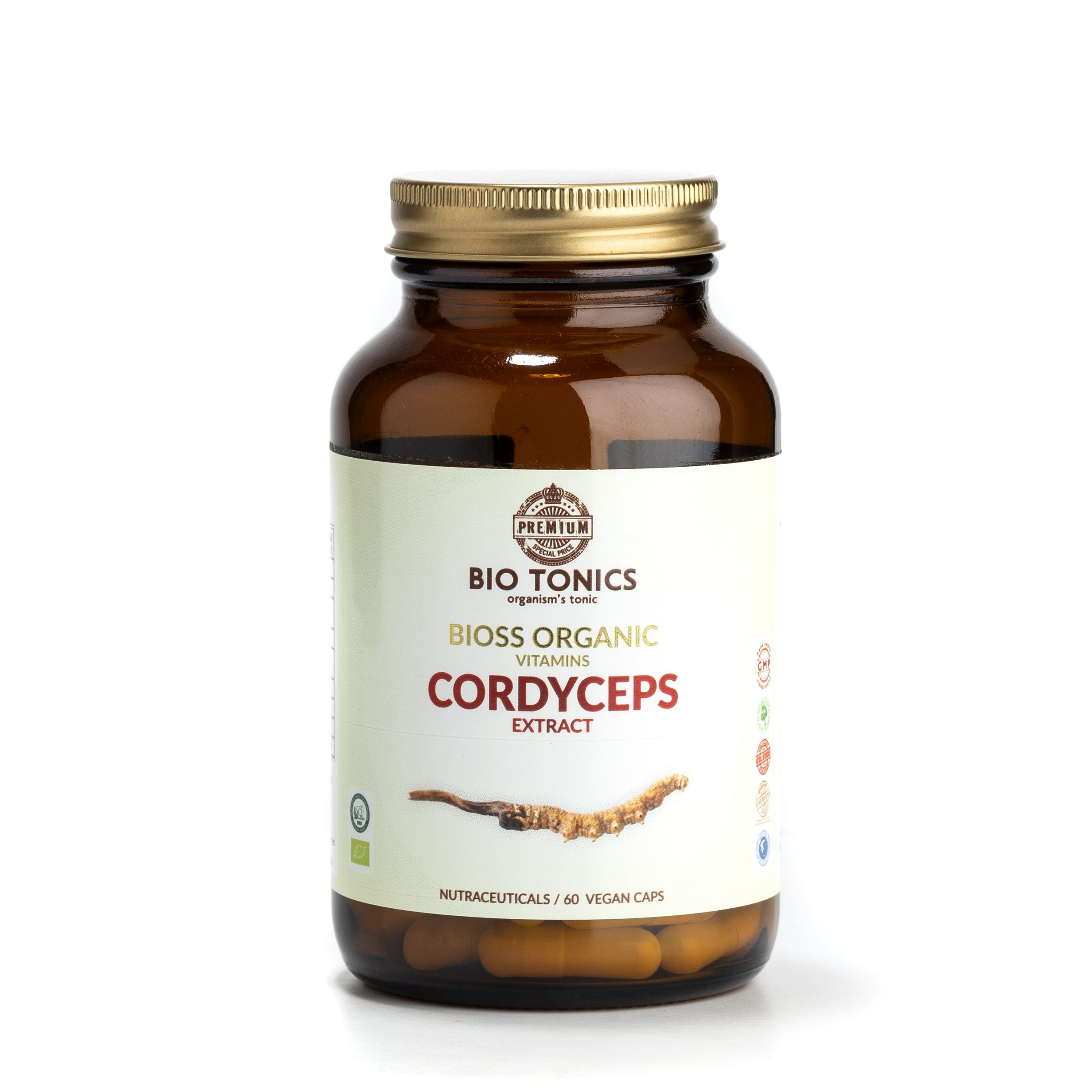 BIO TONICS BIOSS CORDYCEPS 60 CAPS