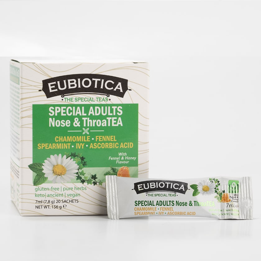 EUBIOTICA SPECIAL ADULTS THROAT & NOSE TEA