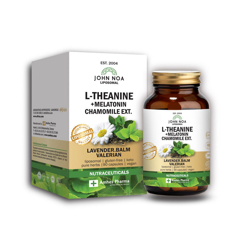 JOHN NOA L-THEANINE. MELATONINE 90 CAPS