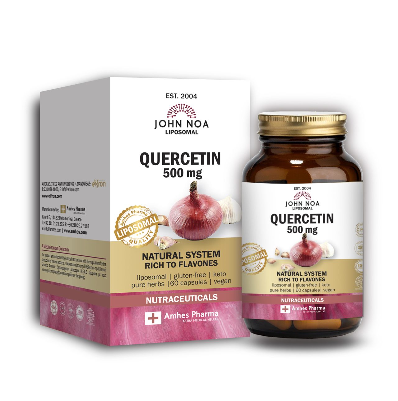 JOHN NOA QUERCETIN 500mg 60 caps