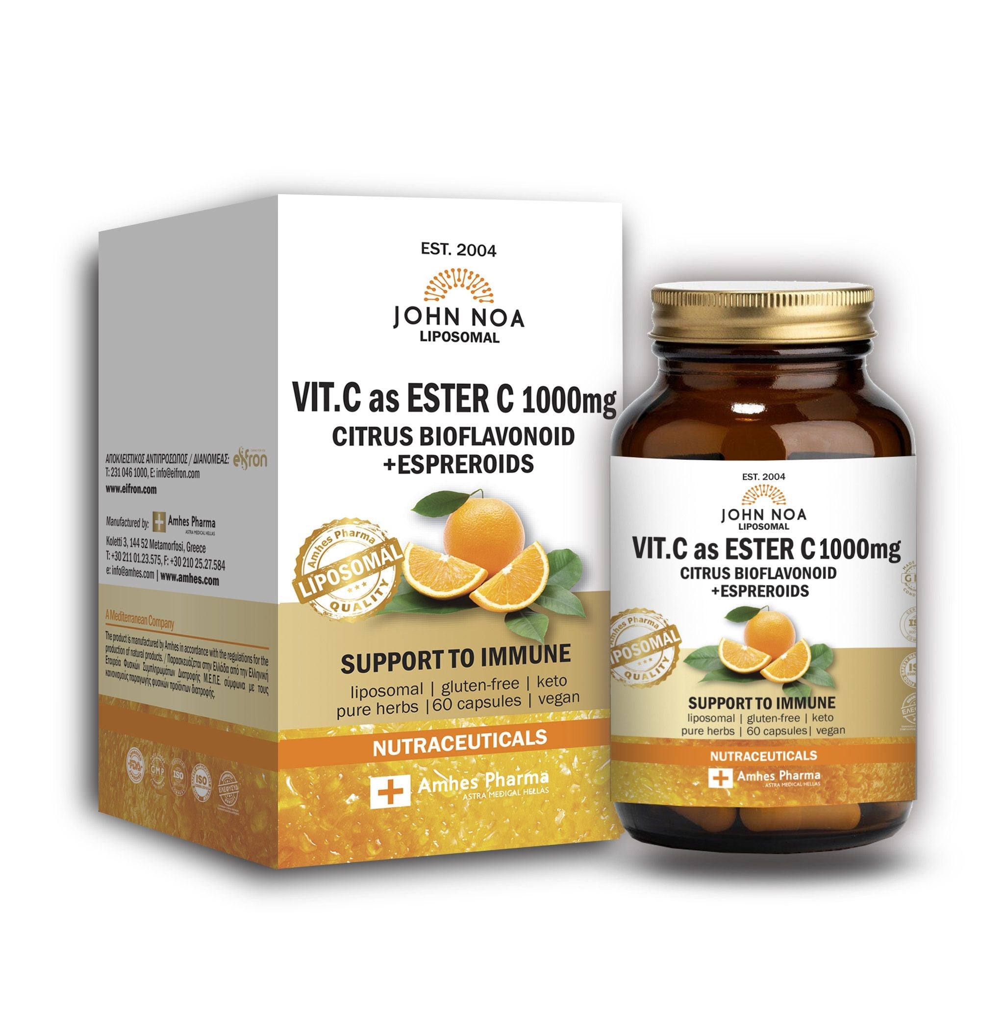 JOHN NOA VITAMIN C AS ESTER 60 CAPS